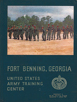 GGA Image ID # 16f83ccc59 Front Cover, Fort Benning Basic Training Yearbook 1968 Company A, 6th Battalion, 2nd Training Brigade.