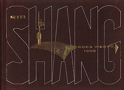 GGA Image ID # 16df356936 Front Cover, Far East Cruise of USS Shangri-La and Carrier Air Group 11, March through October 1958.