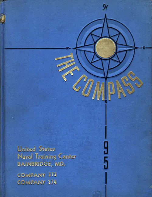 Navy Boot Camp Book 1951 Company 374 The Compass