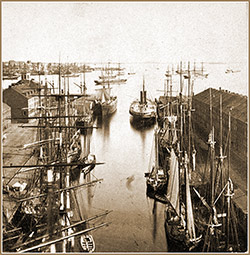 GGA Image ID # 1faf6aac7a A View of Boston Harbor, East Boston from State Street, 1904.