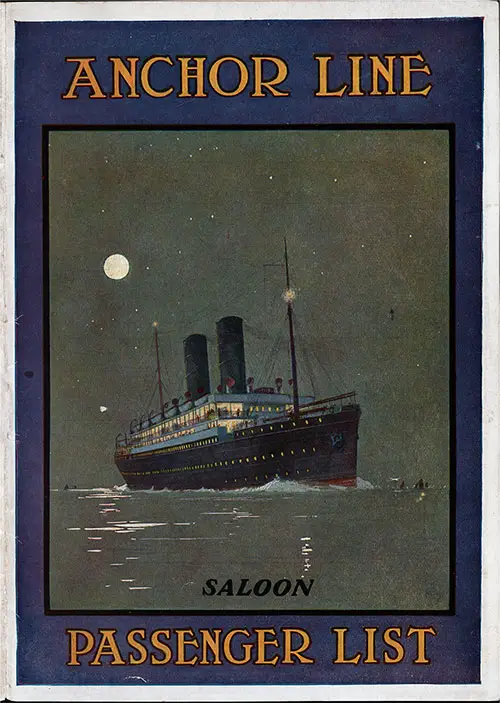 Going Abroad via Cunard and Anchor Lines - 1923