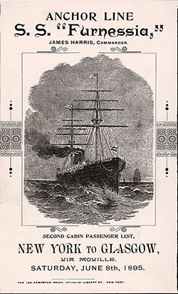 The Anchor Line - Passenger lists and Emigrant ships from Norway-Heritage