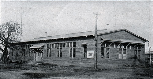 Exterior View of the Camp Library of the American Library Association