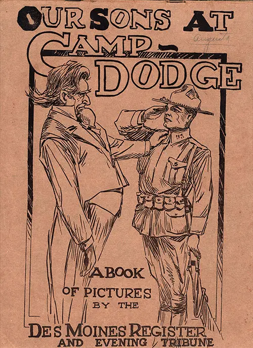 VINTAGE WWI MARCH 17, 1919 ARMY CAMP DODGER 88TH DIVISION